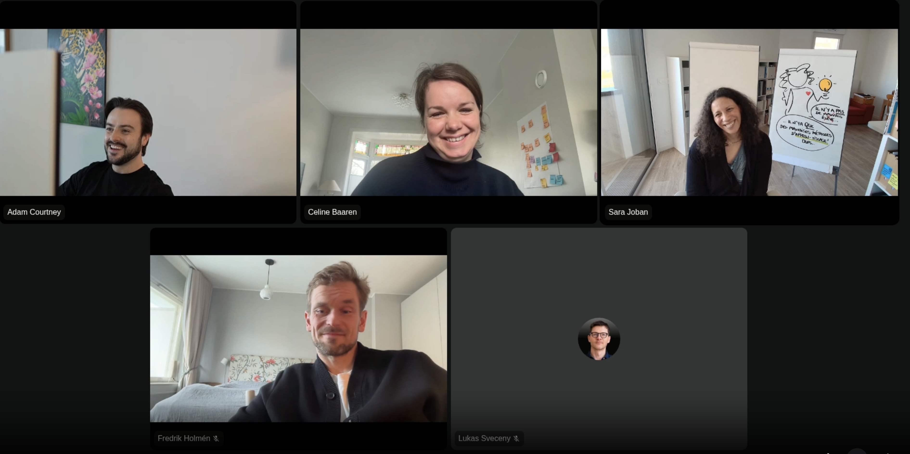 Live coaching call with community members